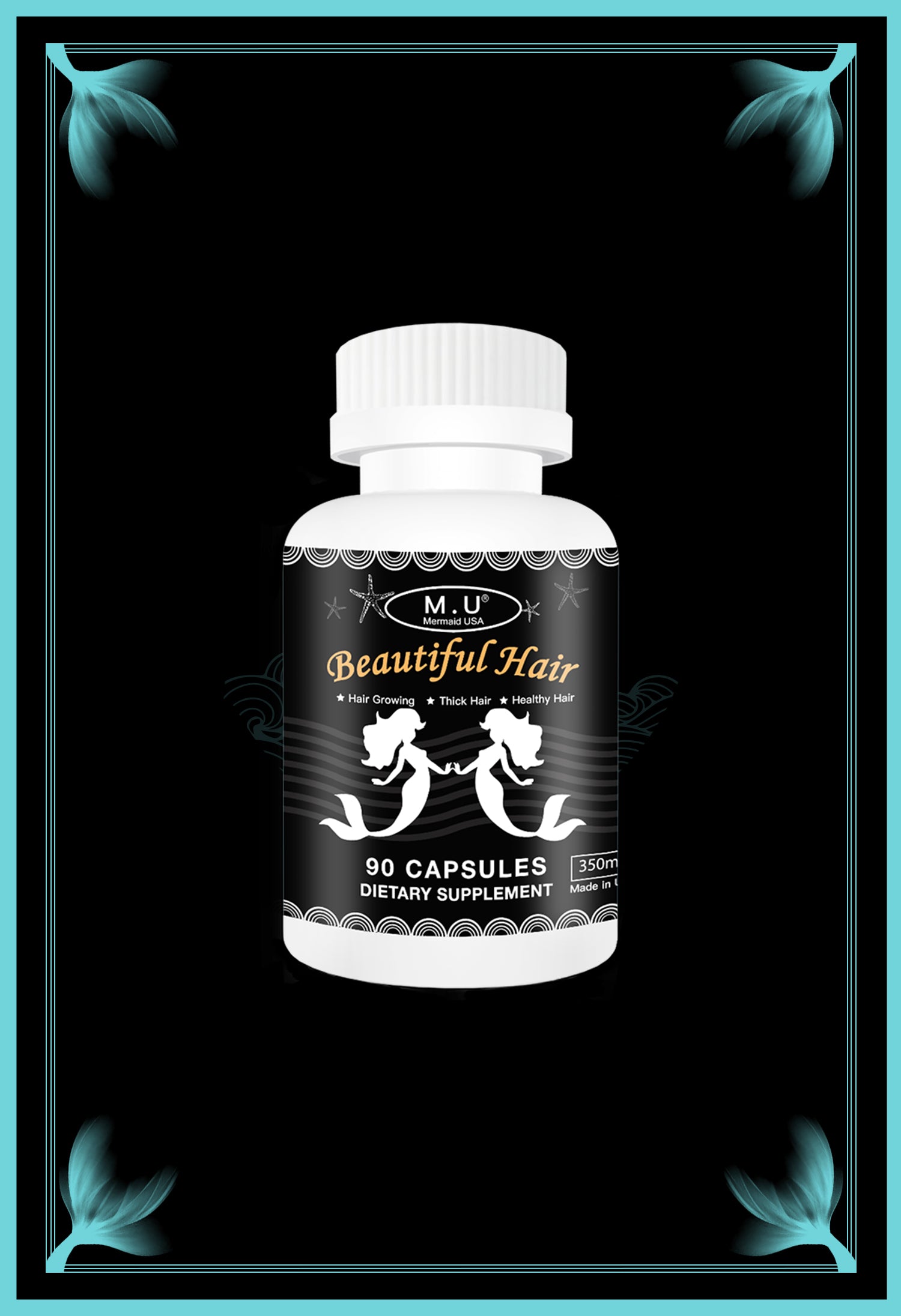 Hair Support hair growing, thick hair, shining hair magic supplements--Plant  Essence Extraction